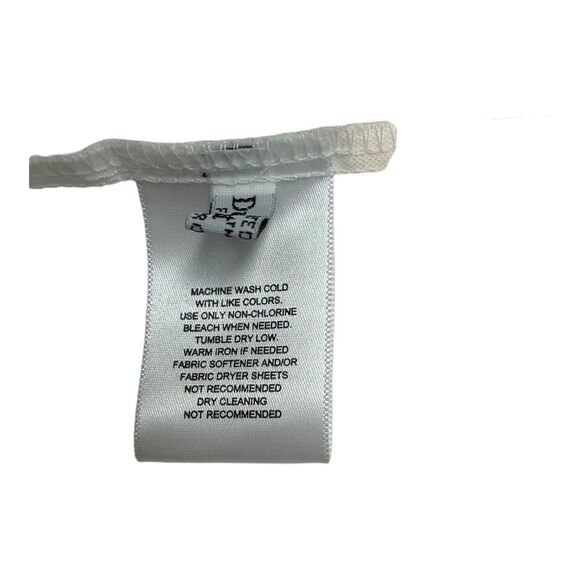 White button down by MetroConcepts MENS white long sleeve Sz M - Picture 9 of 10